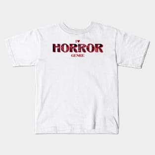 HORROR - Simple Design Kids T-Shirt